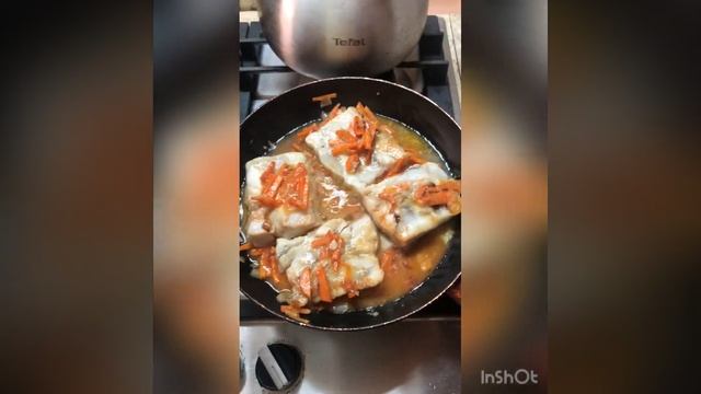 Тушеная треска с овощами - диетическое блюдо