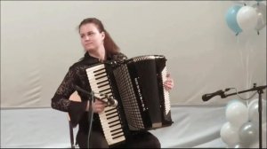 Claude Thomain "Sweeting Valse" Виртуозная аккордеонистка  Анастасия ПЕТРОЧЕНКО