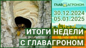 Итоги недели с ГлавАгроном. 30.12.2024 - 05.01.2025