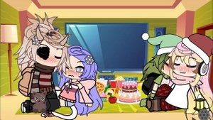 🪸::- ПРЕДНОВОГОДНЯЯ РЕАКЦИЯ УЛЕЙ НА НИХ ИЗ ТИКТОКА | 12+ | Fanndirs Gacha