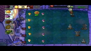 Обзор игры Planets vs Zombies, Растения против Зомби, 1-5 уровень. Тёмные века.