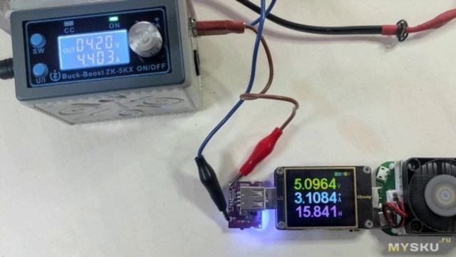 Плата для powerbank 5В 3,1А с питанием 3.0-4,2В и КПД под 90% | #Обзор смотреть онлайн