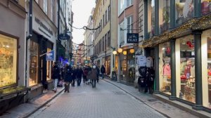 Зимняя и неспешная прогулка, по центру Стокгольма)=