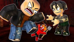 Кабан и Гвоздь, все серии подряд - история про хулиганов в роблоксе