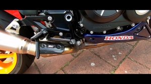 Honda CB1000R Neo Sports Café SC Project S1 GP slip-on and walk around.