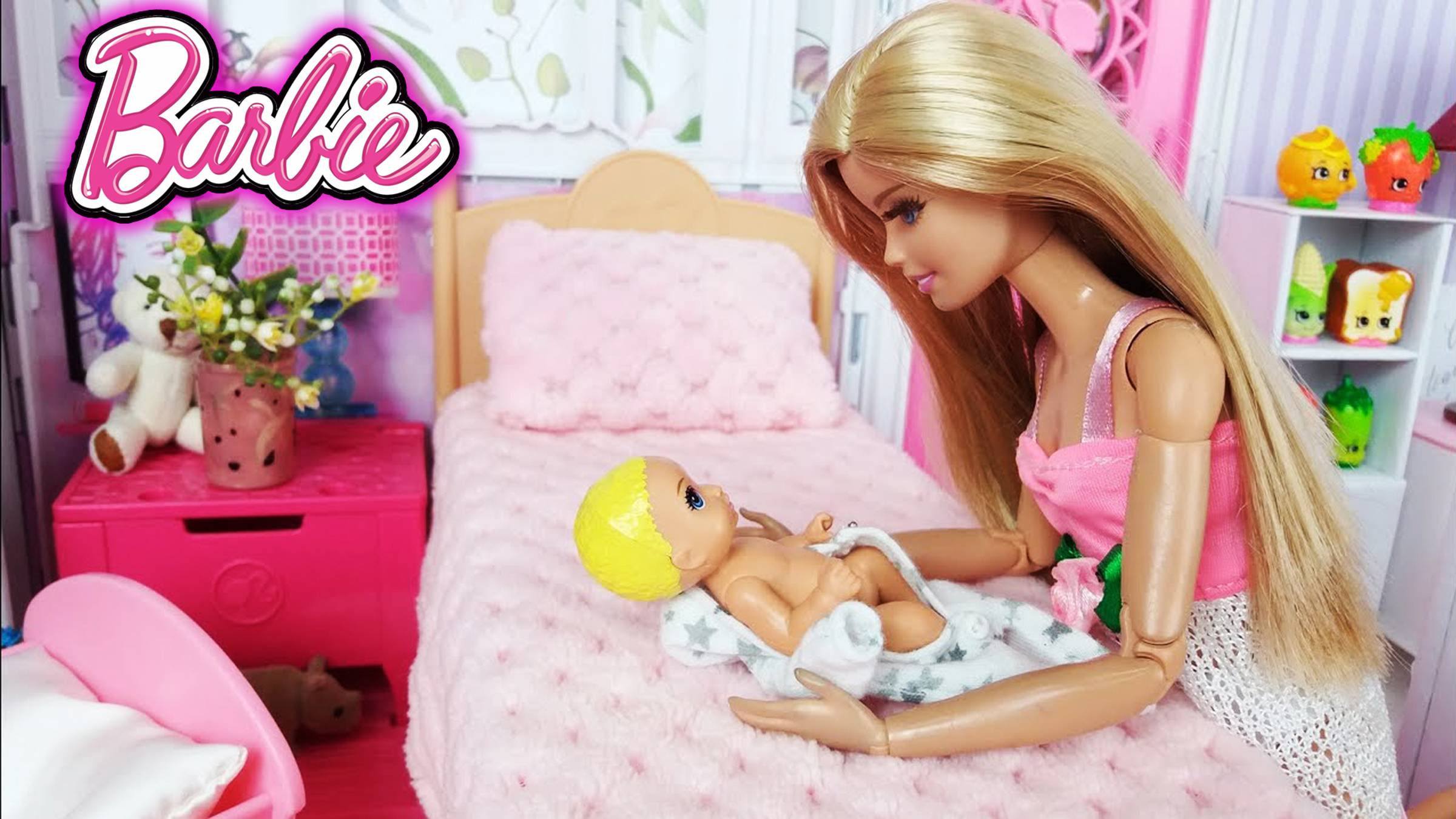 КУКЛЫ БАРБИ УТРЕННЕЕ ВРЕМЯ С МАЛЫШОМ МУЛЬТФИЛЬМ смотреть онлайн