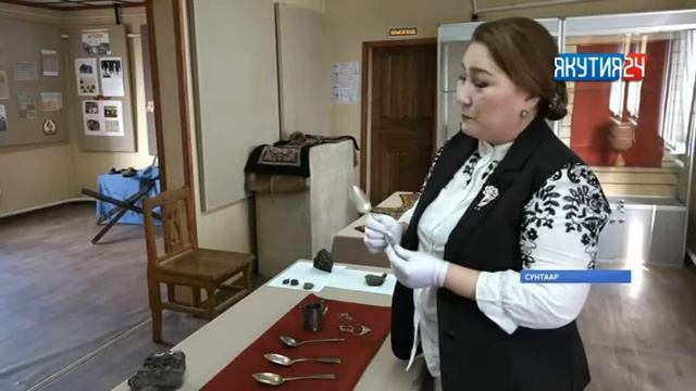 Сунтаар аатырбыт түмэлин экспонаттарын устуоруйалара