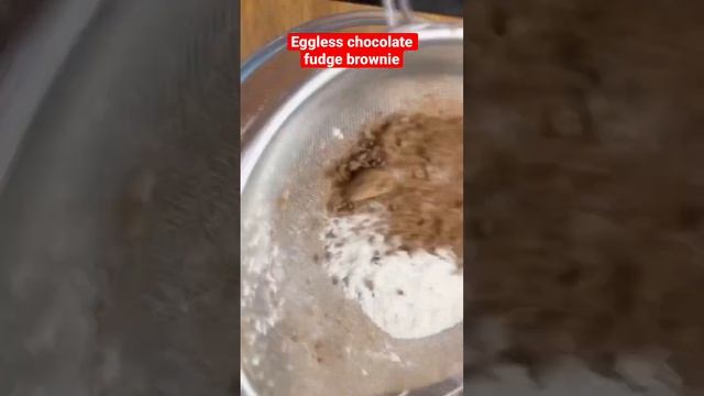 Eggs chocolate fudge brownie #brownie #eggless #chocolate #youtube #video #viral #subscribe