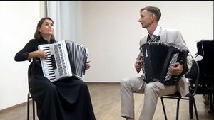 М.Маслов "Вальс-этюд" Исп. Татьяна Заборских (аккордеон) и Владислав Заборских (баян) г.Новокузнецк