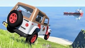 Внедорожные аварии и поломки #73 — BeamNG Drive