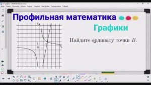 11-10 График функции - Гипербола и прямая | Профильная математика