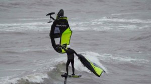 Вингфойл сессия на надувных досках HIPE PRO от Gong