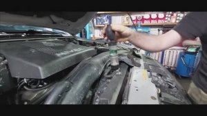 Паджеро 3.8L определение газов в системе охлаждения и ремонт.