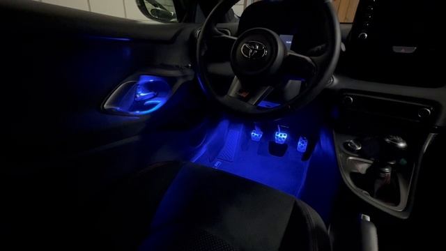 GR Yaris Illuminated Entry System + Footwell Illuminationn
