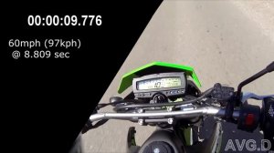 Kawasaki KLX250S - 0-60MPH/Top Speed