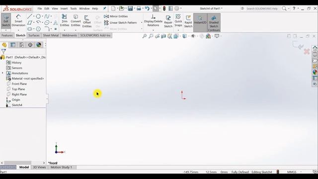 #7 | Introduction to Spline Tool | Sketching in SolidWorks | SolidWorks Tutorial Series |