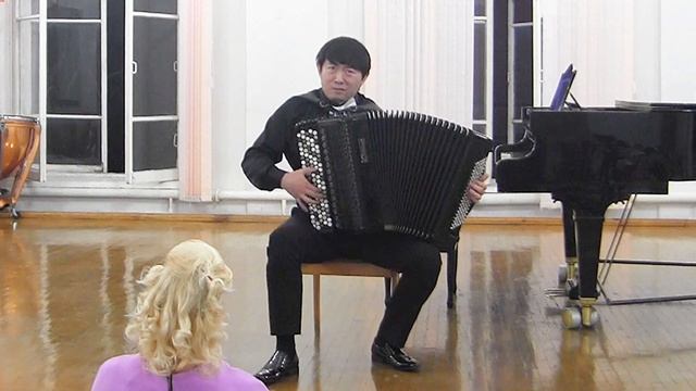 "Сеча при Керженце" баянист Шэнь Го (Китай г.Шанхай)