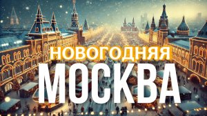 Как Москва преображается к Новому году: ГУМ, Красная площадь, Никольская! 🎄✨