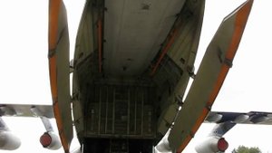 Запуск ВСУ самолёта ИЛ-76МД