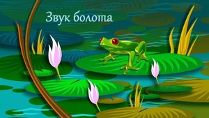 Звук болота. Звуки природы