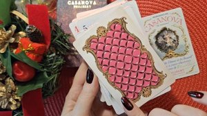 Игральные карты коллекционные Казанова Mémoires de Casanova. Распаковка и обзор
