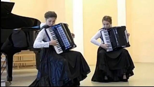 А.Фоссен "Летящие листья" Дуэт аккордеонисток "Грация" г.Кохма