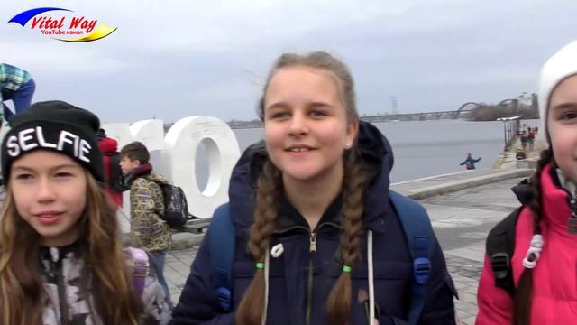 Видео прогулка по набережной Днепропетровска 2017 смотреть онлайн