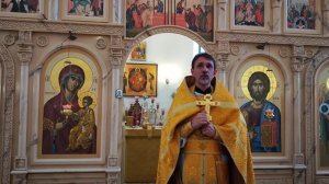 Неделя 27-я по Пятидесятнице, святых праотец.
29.12.2024 Воскресная проповедь.