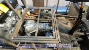 Самодельный минипогрузчик. продолжаю постройку.