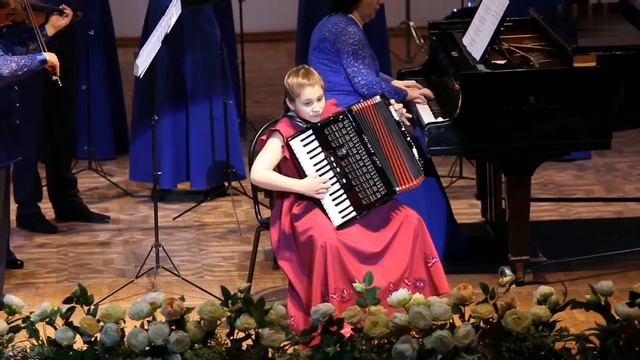 И.Цветков "Прощальный вальс" Солистка аккордеонистка ГАЛДИНА Ярослава г.Донецк.