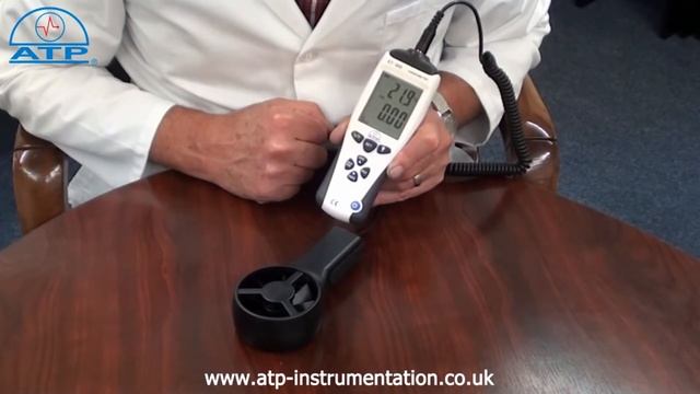 ATP ET-955 Thermo Vane Velocity and Volume Anemometer смотреть онлайн