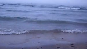 Шторм на Байкале, остров Ольхон "малое море". Лето 2012.