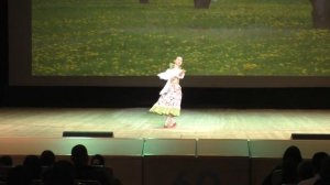 Русский танец "Девичья весна" Танцует Ханина Елизавета ДШИ №21 г.Новосибирска