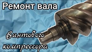 Вал винтового компрессора.