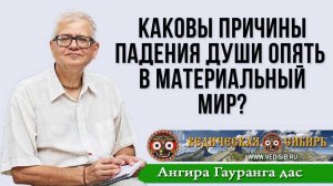 Каковы причины падения Души опять в материальный мир?