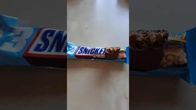 Пробуем Сникерс КРИСПЕР (snickers криспер)