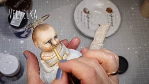 " Ангел-младенец" реплика.
