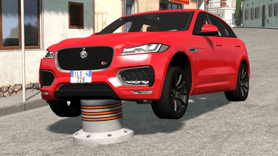 Автомобили против столбов | BeamNG.Drive |#beamng #crashtest #crash