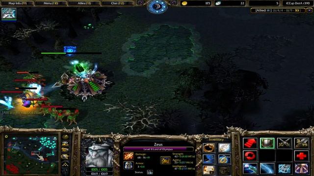 DOTA ZEUS SMART GAME