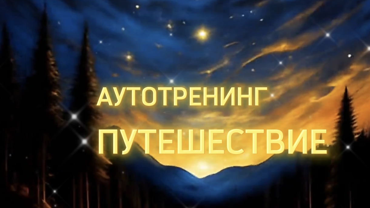 Аутотренинг на сон детям. Путешествие.