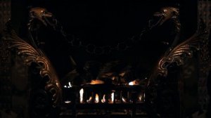 Живая картина - камин HD замок | 1Dtv