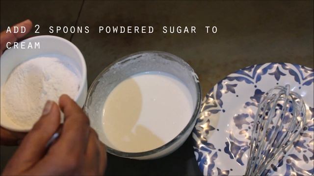 Make Whipped cream/ cake cream from fresh cream/malai at home using only 2 ingredients
