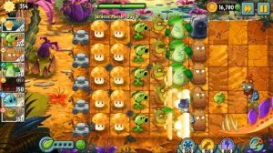 часть 52 прохождение игры Plants vs Zombies 2 ( динозавры атакуют!!! )