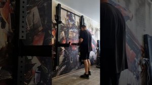 Пристенная складная силовая рама. Демонстрация работы.