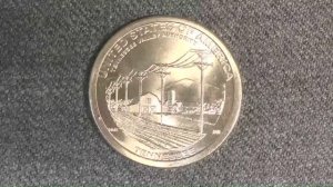 Монета 1$ Линии электропередач. Серия Американские Инновации.