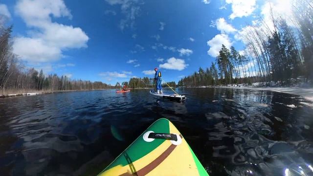 Адски красивый круг по рекам и озерам. 21.04.2024