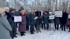 Видоеообращение жителей м-на Приморский Иркутска в защиту рощи от застройки