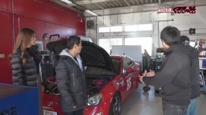 тест на мощность TOYOTA GT86 MF GHOST /  РЕПЛИКА АВТОМОБИЛЯ ИЗ АНИМЕ МФ ПРИЗРАК (на японском)