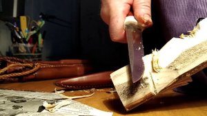 Нож на все случаи жизни. Саамский нож. Ручная работа.