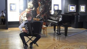 Гениальный юный баянист Михаил Лосьмаков!!! П.Чайковский "Русская пляска"